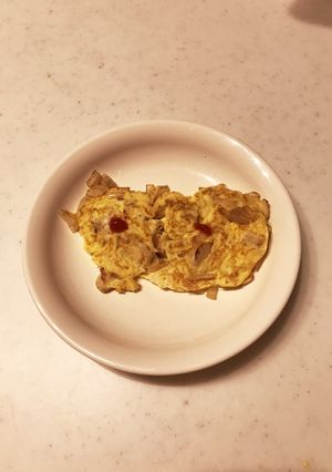 離乳食☆魚肉ソーセージの卵とじ-レシピのメイン写真