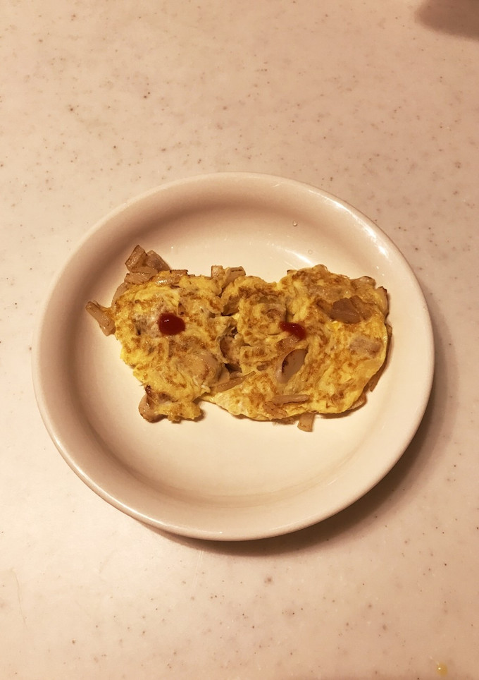 離乳食☆魚肉ソーセージの卵とじ-レシピのメイン写真