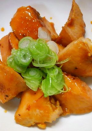 簡単！鶏むね肉の照り焼き♪ニンニク生姜で-レシピのメイン写真