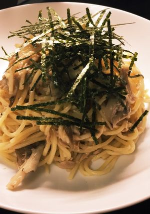 超簡単！舞茸とツナの和風パスタ！-レシピのメイン写真