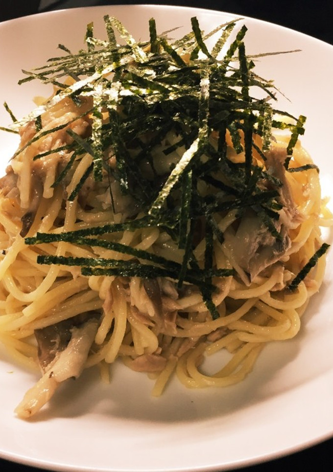 超簡単！舞茸とツナの和風パスタ！-レシピのメイン写真