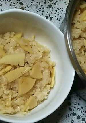 ★メモ★鍋で浸漬0分･筍ご飯１～３合分★-レシピのメイン写真