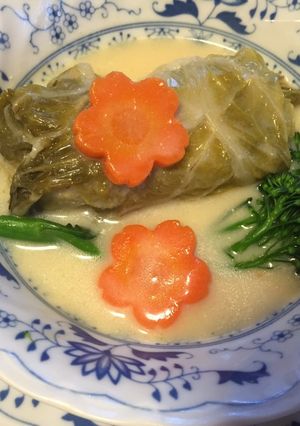 簡単シチューのルー味〜白菜ロール-レシピのメイン写真