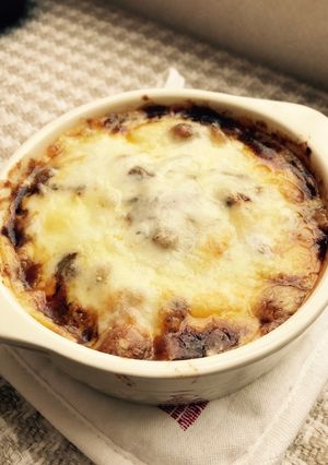 ハヤシで。デミグラスソース風チーズ焼き-レシピのメイン写真