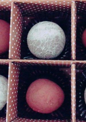 材料３つで簡単濃厚もちもちトリュフ-レシピのメイン写真