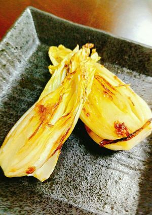白菜の芯のステーキ-レシピのメイン写真