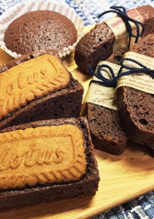 簡単！ロータス☆チョコレートブラウニー-レシピのメイン写真