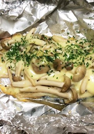 鮭としめじのホイル焼き-レシピのメイン写真