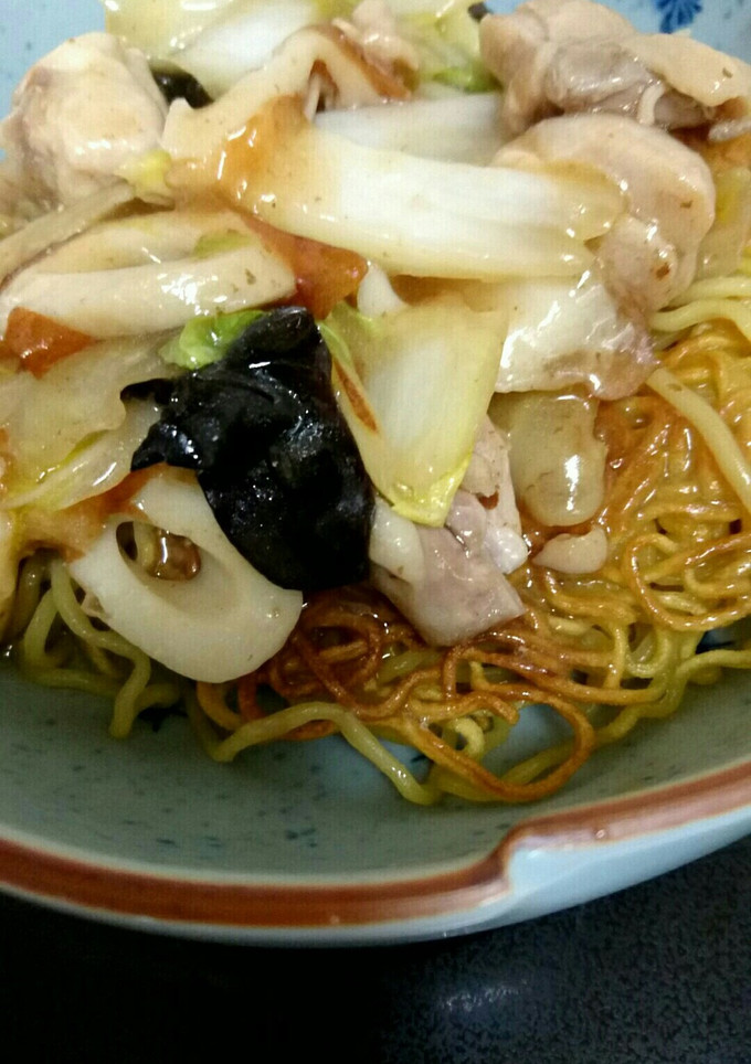 とり塩あんかけ焼きそば-レシピのメイン写真