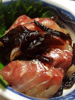 チヌ(黒鯛)のしいたけ昆布和え☆-レシピのメイン写真