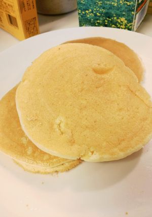 基本! スフレパンケーキ♪-レシピのメイン写真