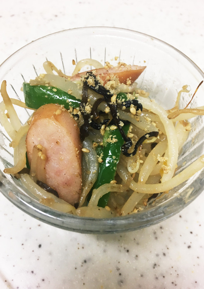 茹でない！もやしとピーマンのナムル風-レシピのメイン写真