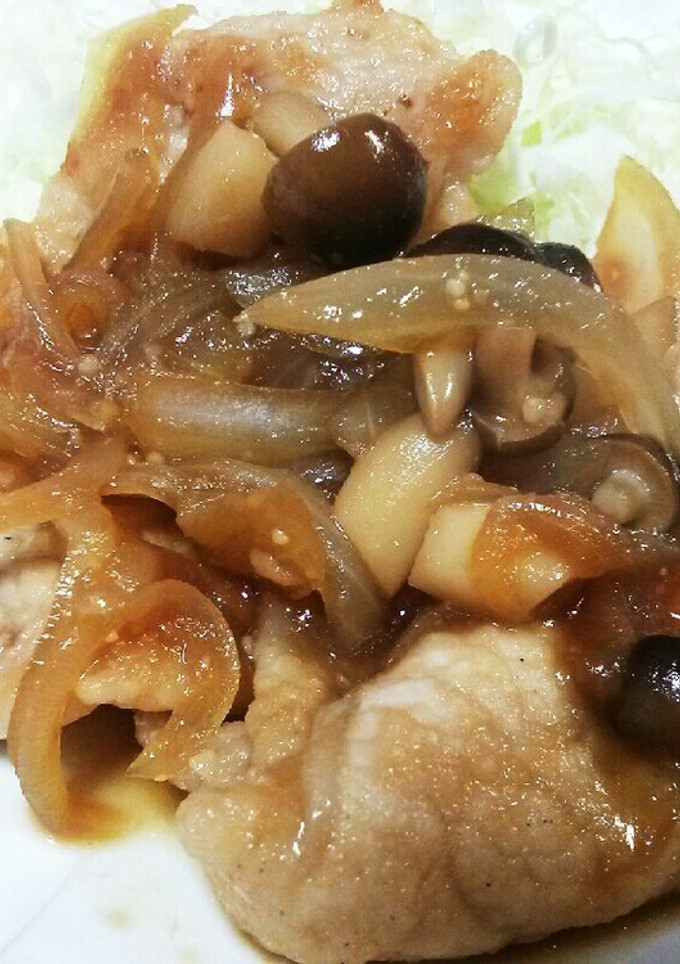 うまうま☆タモリ式♪しょうが焼き-レシピのメイン写真