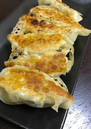 水菜de餃子-レシピのメイン写真