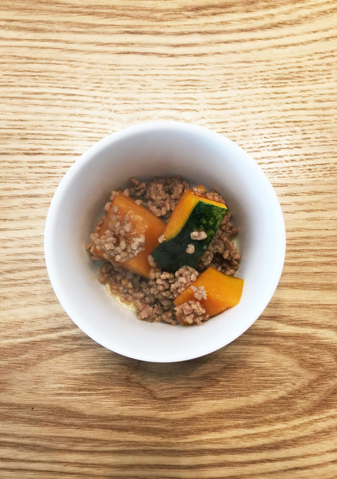 かぼちゃのそぼろ煮-レシピのメイン写真