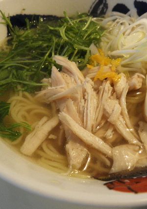 柚子が香る塩ラーメン♪-レシピのメイン写真