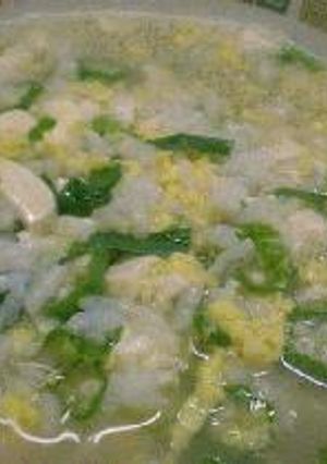 オクラとホタテの豆腐入り雑炊-レシピのメイン写真
