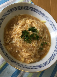 餃子の王将 ラーメンで作るサンラータン-レシピのメイン写真