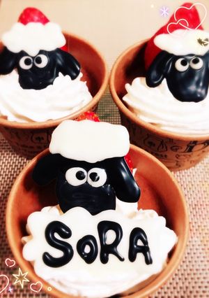 sheep choco mousse-レシピのメイン写真