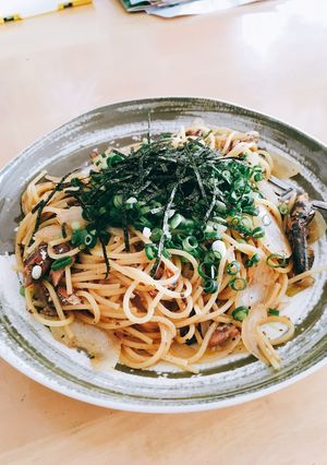 簡単！和風サーディンパスタ-レシピのメイン写真