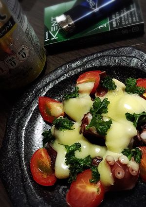 タコのとろーりチーズ焼き☆-レシピのメイン写真
