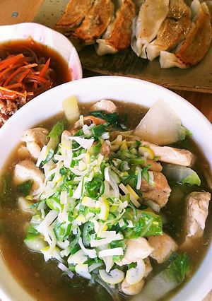 塩餡かけラーメン-レシピのメイン写真