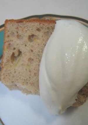 りんごのシフォンケーキ-レシピのメイン写真