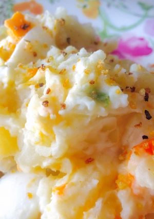 玉ねぎ丸ごと1個！炊飯器で簡単ポテサラ♬-レシピのメイン写真