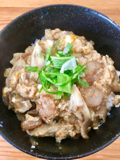 揚げない!エビと舞茸の天とじ丼-レシピのメイン写真