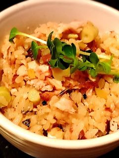 姫竹の生姜炊き込みご飯さんままぜご飯-レシピのメイン写真