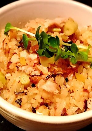 姫竹の生姜炊き込みご飯さんままぜご飯-レシピのメイン写真
