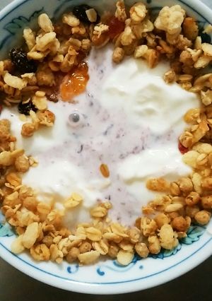 空のヨーグルトアート-レシピのメイン写真