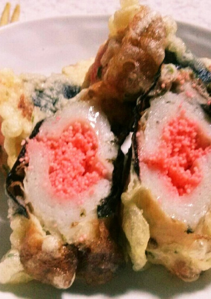 たらこと竹輪の磯辺揚げ♪-レシピのメイン写真