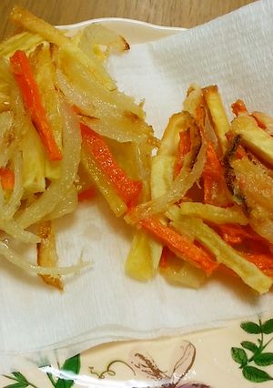 さつまいものかき揚げ-レシピのメイン写真