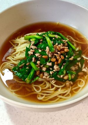 スタミナ◎にら納豆 らーめん-レシピのメイン写真