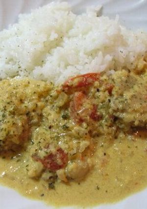生クリームでマイルド　チキンカレー-レシピのメイン写真