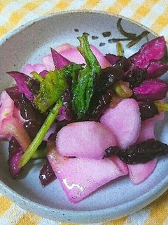 ☆ 市販のしば漬けと蕪で‥春待ち漬物-レシピのメイン写真