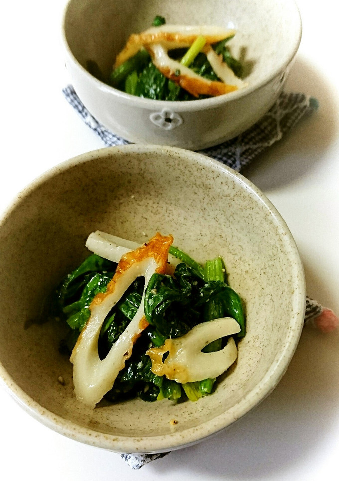 ほうれん草とちくわの簡単和え物-レシピのメイン写真