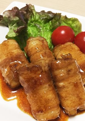 やみつき！ごま油が香る☆大根の豚巻き☆-レシピのメイン写真