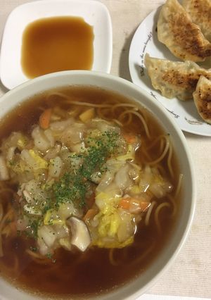 餡かけ醤油ラーメン-レシピのメイン写真