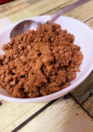 簡単でおいしい肉みそ♪-レシピのメイン写真