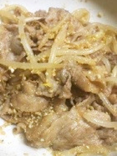 豚コマともやしのピーナッツ和え-レシピのメイン写真