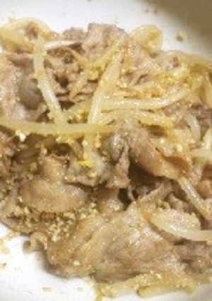 豚コマともやしのピーナッツ和え-レシピのメイン写真