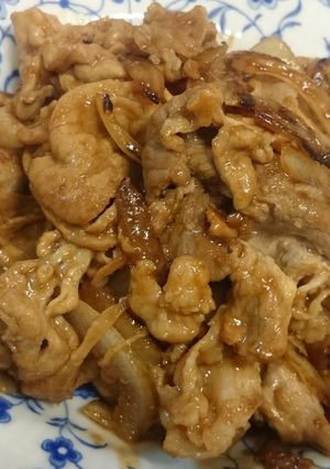 照りが魅力♥豚のしょうが焼き♥簡単すぎ‼-レシピのメイン写真