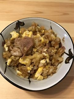 天かすの和風チャーハン-レシピのメイン写真