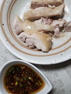 簡単 フライパンで蒸し鶏-レシピのメイン写真