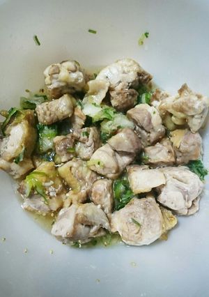 鶏モモ肉のレモンしょうゆ和え-レシピのメイン写真