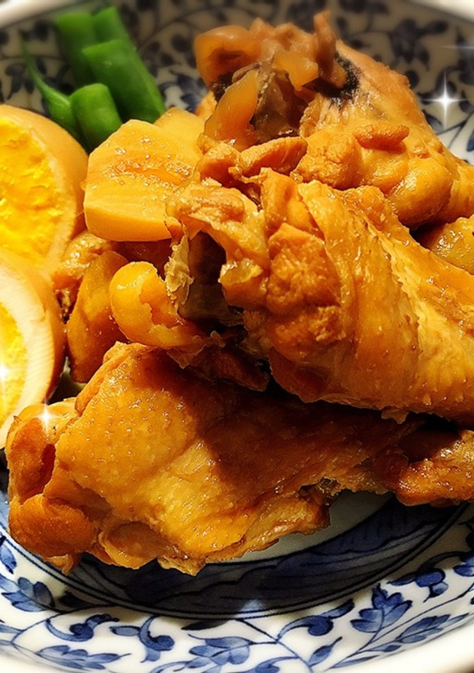 簡単♡鷄の手羽元のさっぱり煮-レシピのメイン写真