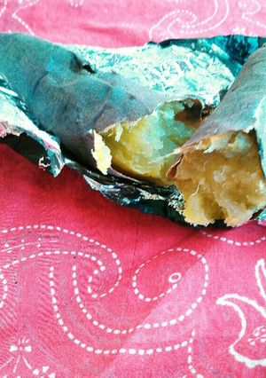 オーブンと黒ホイルでねっとり焼き芋-レシピのメイン写真