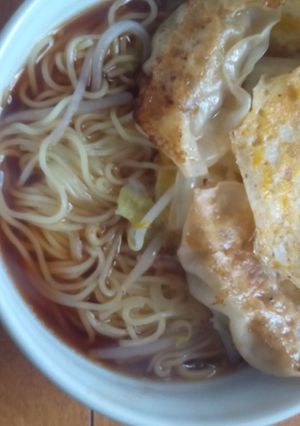 オムレツ餃子ラーメン-レシピのメイン写真